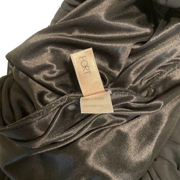 Oak + Fort Black Pleated Skirt - Picture 5 of 5